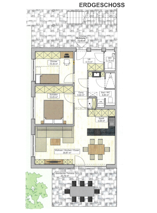 Wohnung zum Kauf provisionsfrei 269.000 € 3 Zimmer 72,4 m²<br/>Wohnfläche Fürstenfeld 8280