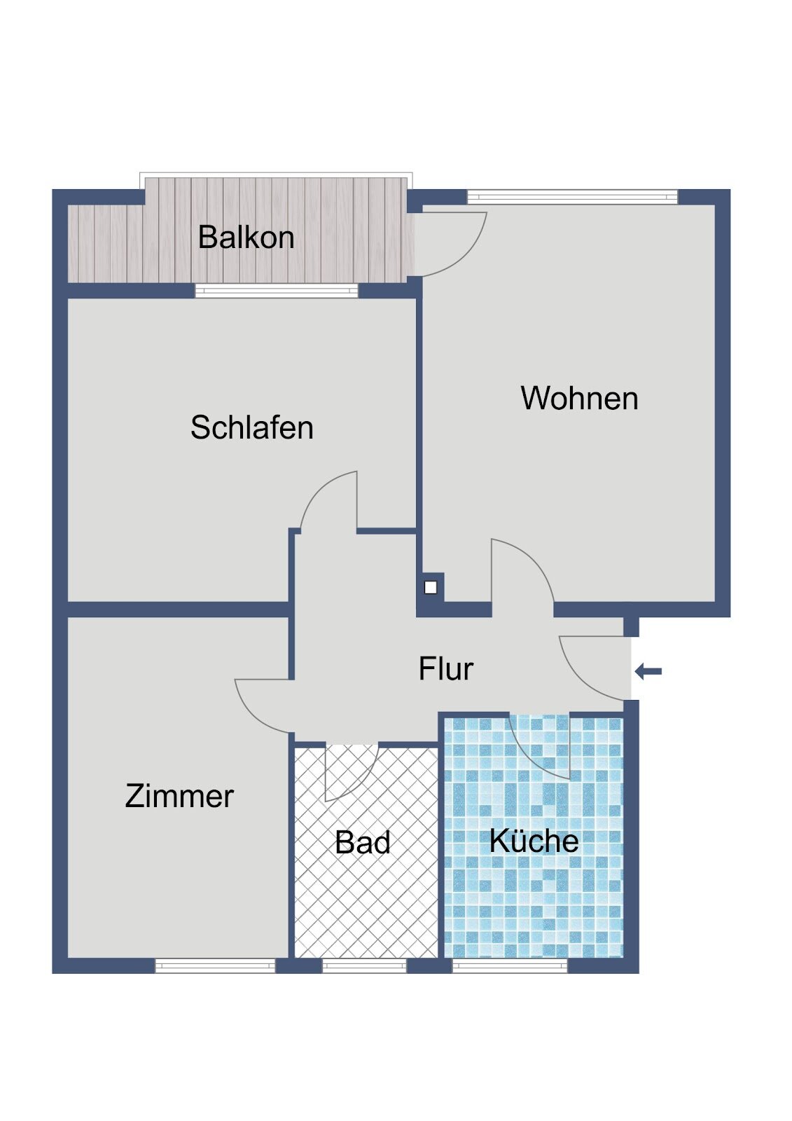 Wohnung zur Miete nur mit Wohnberechtigungsschein 321 € 3 Zimmer 76 m²<br/>Wohnfläche ab sofort<br/>Verfügbarkeit Königsberger Straße 13 Melsungen Melsungen 34212