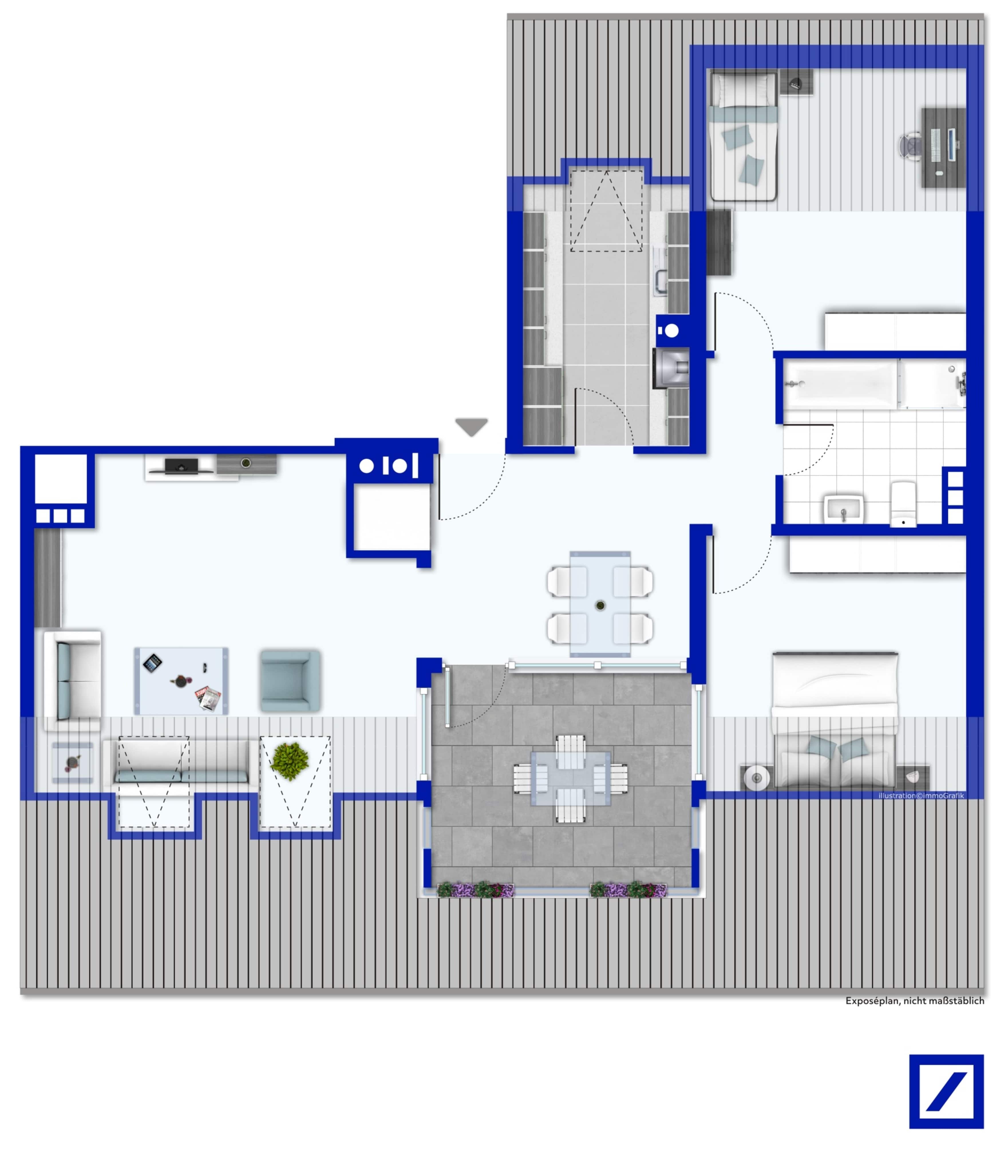 Wohnung zum Kauf 235.000 € 3 Zimmer 77 m²<br/>Wohnfläche Tuttlingen Tuttlingen 78532