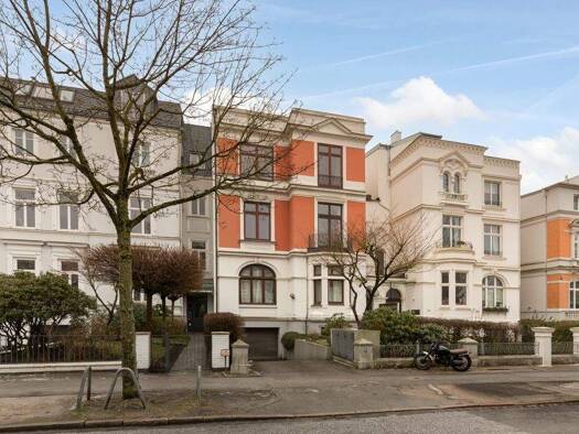 Stadthaus zum Kauf 4.500.000 € 14 Zimmer 463 m² 665 m² Grundstück Harvestehude Hamburg 20149