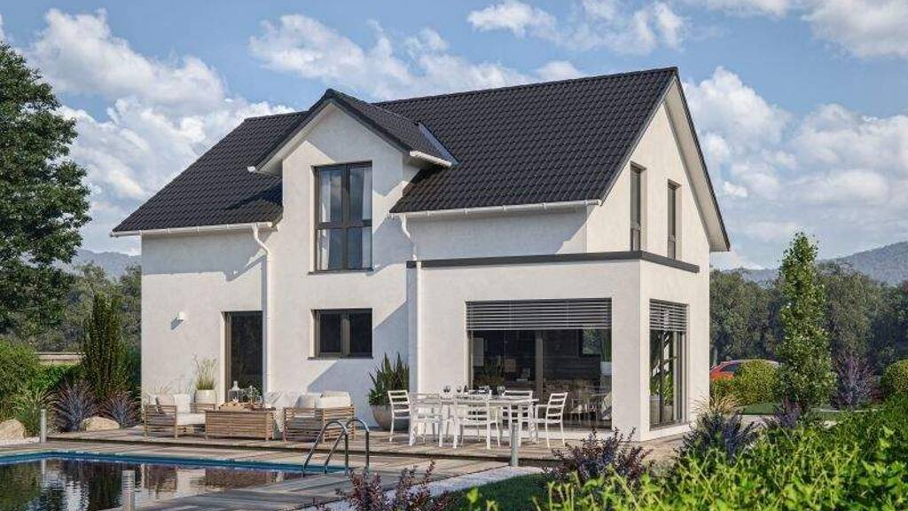 Einfamilienhaus zum Kauf provisionsfrei 438.000 € 5 Zimmer 152 m² 611 m² Grundstück Crispenhofen Weißbach-Crispenhofen 74679