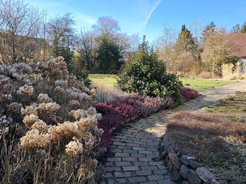Immobilie in Stapel - Bungalow mit wunderschönem Garten, Kamin, Wintergarten, Terrasse und Garage mit E-Ladepunkt - Bild 4