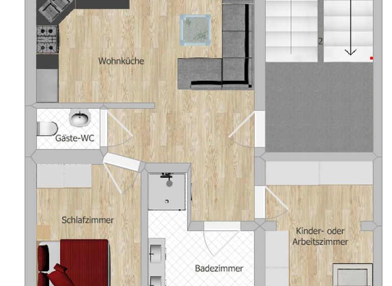 Wohnung zum Kauf provisionsfrei als Kapitalanlage geeignet 328.500 € 3 Zimmer 78,6 m² Bärensteiner Straße Striesen-Ost Dresden 01277