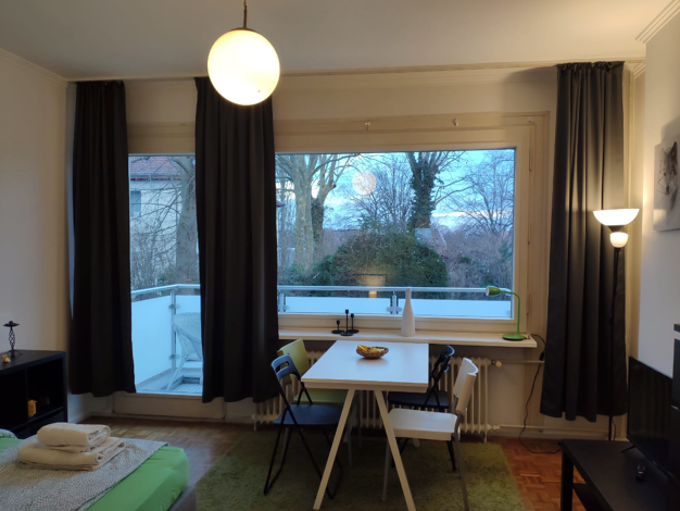 Studio zur Miete 800 € 1 Zimmer 32 m² frei ab sofort Podbielskiallee 44 Dahlem Berlin 14195