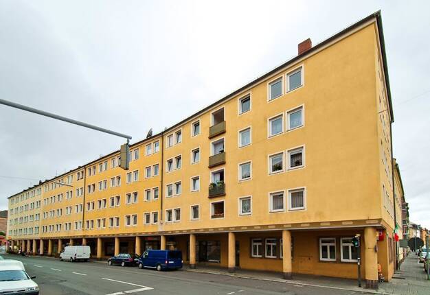 Wohnung zur Miete 645 € 2 Zimmer 58,1 m² 4. Geschoss frei ab 18.07.2025 Willstraße 7 Himpfelshof Nürnberg 90429