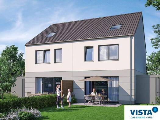 Doppelhaushälfte zum Kauf - Neubau 440.900 € 4,5 Zimmer 129 m² 208 m² Grundstück Gebgernstraße 3 Langenlonsheim 55450