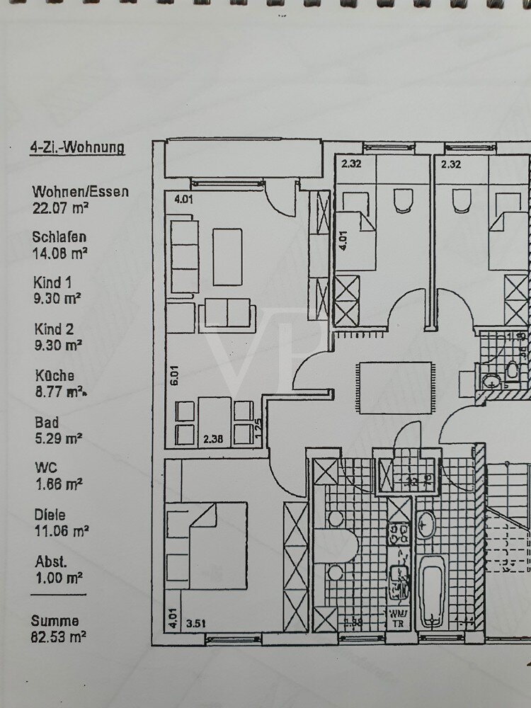 Wohnung zum Kauf 120.000 € 4 Zimmer 82,5 m²<br/>Wohnfläche 3.<br/>Geschoss Vorwerk Celle / Vorwerk 29229