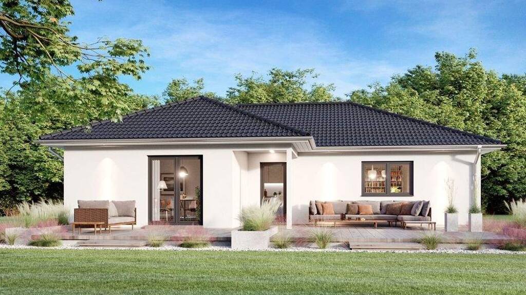 Bungalow zum Kauf 308.770 € 4 Zimmer 116 m² 629 m² Grundstück Kitzscher 04567