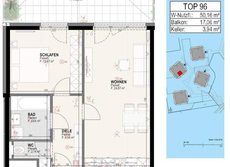 Wohnung zur Miete 614 € 2 Zimmer 50,2 m² 9. Geschoss frei ab 01.04.2026 Olga-Rudel-Zeynek-Gasse 14 Straßgang Graz 8054