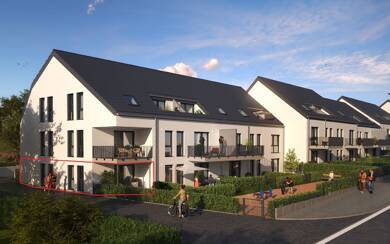 Wohnung zum Kauf provisionsfrei 479.900 € 3 Zimmer 89,4 m² EG Schlebusch - Nord Leverkusen 51375