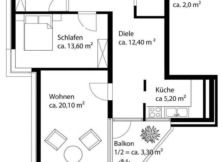 Wohnung zum Kauf 610.000 € 3 Zimmer 71,7 m² 8. Geschoss Schwabing-Freimann München 80805
