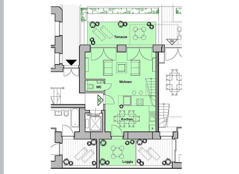 Maisonette zum Kauf 335.000 € 2,5 Zimmer 80,8 m²<br/>Wohnfläche EG<br/>Geschoss Gustav-Mahler-Straße 20 Zentrum-West Leipzig 04109