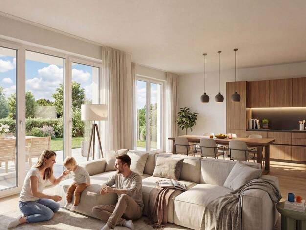 Wohnung zum Kauf - Erstbezug provisionsfrei 341.100 € 3 Zimmer 75,8 m² EG Sporckstraße 13 Hövelhof 33161