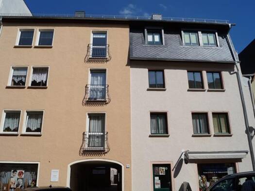 Wohnung zur Miete 337 € 2 Zimmer 51,8 m² 3. Geschoss Schuhgasse 8/10 Pößneck,Stadt Pößneck 07381