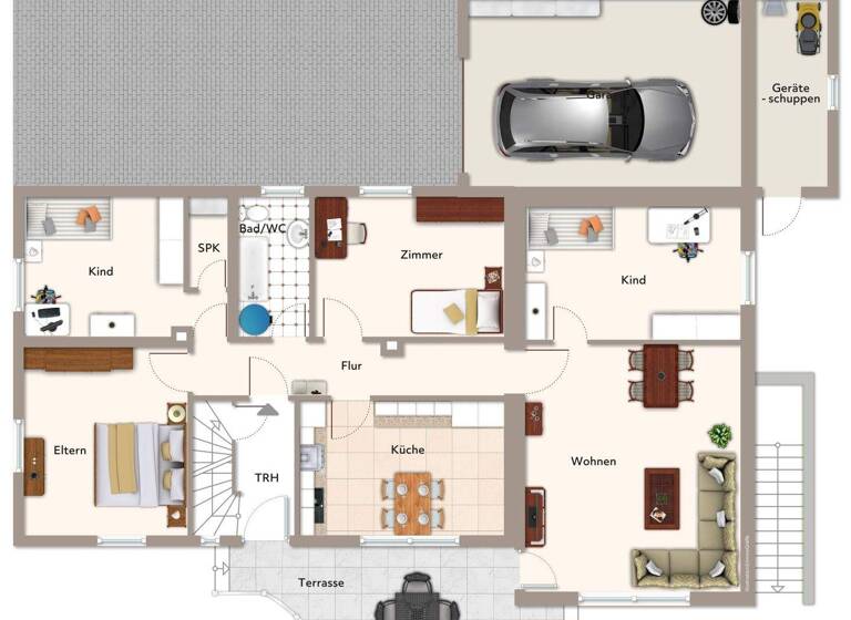 Einfamilienhaus zum Kauf 439.000 € 8 Zimmer 155 m² 593 m² Grundstück frei ab sofort Peiting 86971