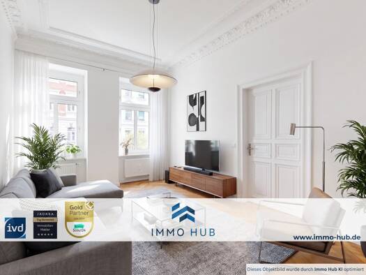 Wohnung zum Kauf 249.000 € 3 Zimmer 78 m² EG Zentrum-Nord Leipzig 04105