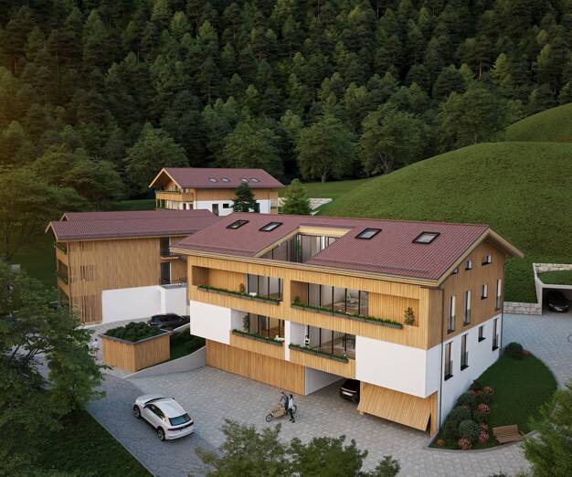 Wohnung zum Kauf - Neubau provisionsfrei 668.000 € 4 Zimmer 98,2 m² EG Franz-Prantl-Straße 24 Mühlbach Kiefersfelden 83088
