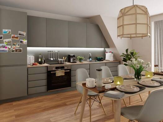 Wohnung zum Kauf - Neubau provisionsfrei 922.000 € 4 Zimmer 106,8 m² 3. Geschoss frei ab 01.08.2028 Maxim-Gorki-Straße 57 Ostseebad Heringsdorf Heringsdorf 17424