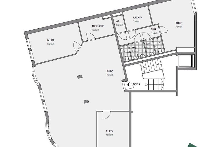 Praxis zur Miete 12,09 € 4 Zimmer Wien 1180