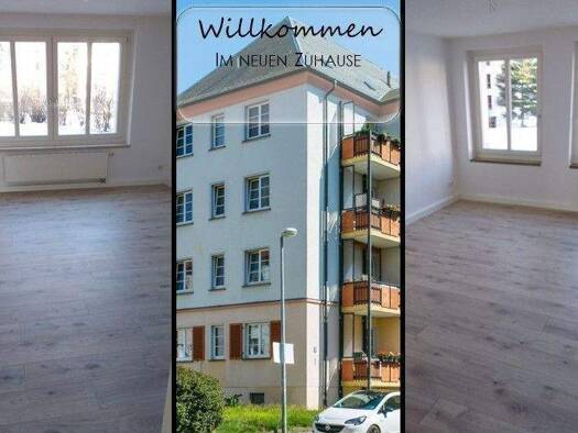 Terrassenwohnung zur Miete 350 € 3 Zimmer 58,2 m² EG frei ab sofort Cranachstraße 2 Lutherviertel Chemnitz 09126