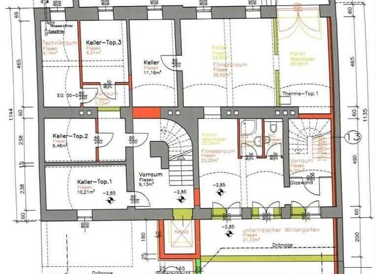 Mehrfamilienhaus zum Kauf als Kapitalanlage geeignet 3.250.000 € 13 Zimmer 525 m² 378 m² Grundstück Wien 1180