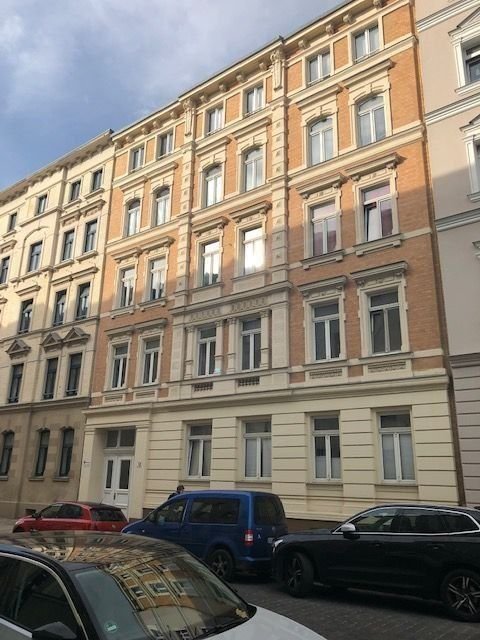 Wohnung zur Miete 585 € 3 Zimmer 61,3 m²<br/>Wohnfläche 2.<br/>Geschoss ab sofort<br/>Verfügbarkeit Bernhardystr.31 Südliche Innenstadt Halle (Saale) 06110