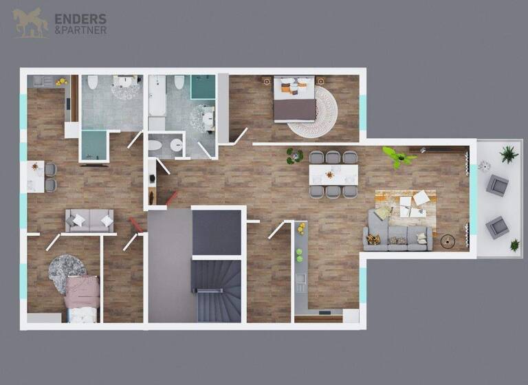 Wohnung zum Kauf - Erstbezug 257.500 € 2 Zimmer 49,9 m² 1. Geschoss Trier-Nord Trier 54292