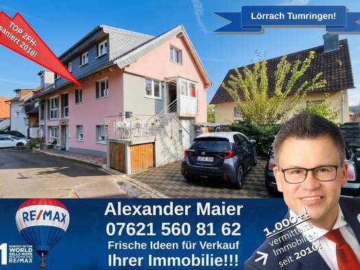 Mehrfamilienhaus zum Kauf 890.000 € 10 Zimmer 265 m² 230 m² Grundstück Tumringen Lörrach 79539