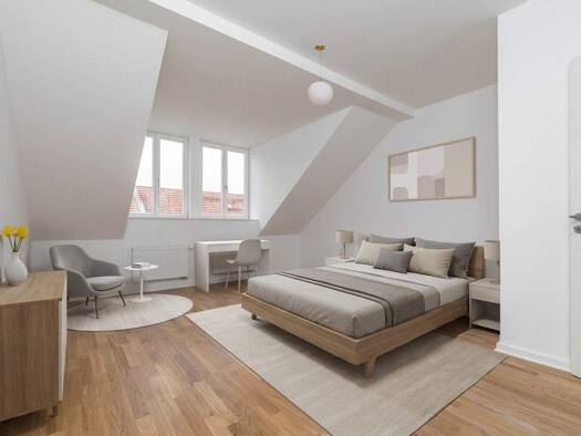 Wohnung zum Kauf provisionsfrei 343.000 € 2 Zimmer 76 m² 5. Geschoss Südvorstadt Leipzig 04275