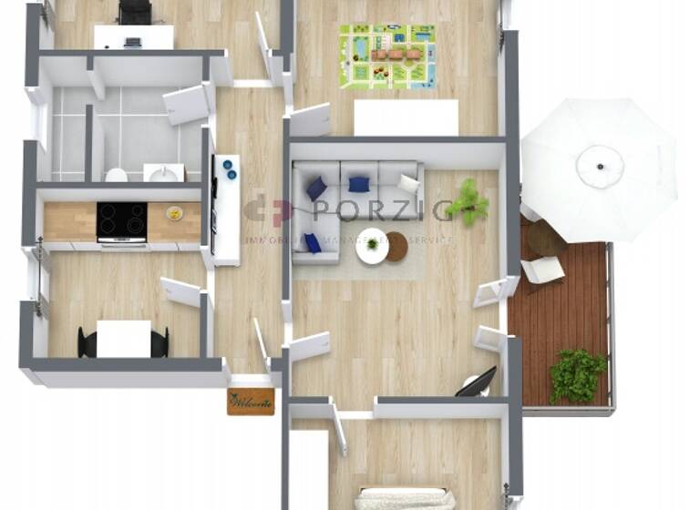 Wohnung zur Miete 647 € 4 Zimmer 80,8 m² frei ab 01.06.2026 Hessenburger Str. 10 Saal 18317