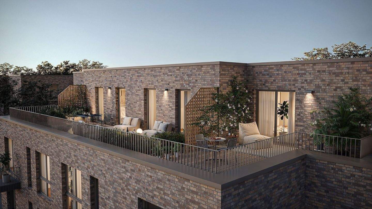 Immobilie in Brietlingen - KfW-40-QNG-Plus-Standard: Moderne 2-Zimmer-Wohnung im "Brietlinger Quartett" - Bild 1