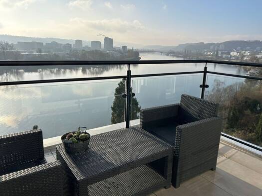 Penthouse zur Miete 1.800 € 2,5 Zimmer 90 m² Geschoss 2/3 frei ab 06.04.2026 Metternich Koblenz 56072