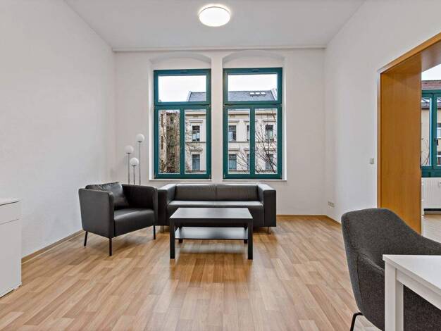 Wohnung zur Miete 535 € 2 Zimmer 45,9 m² 1. Geschoss Georg-Cantor-Str. 13 Innenstadt Halle 06108