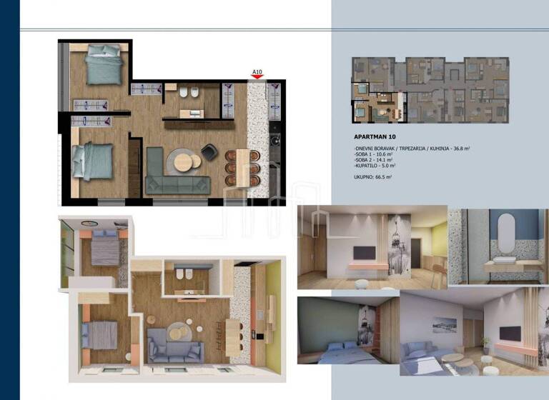 Wohnung zum Kauf 266.000 € 3 Zimmer 1. Geschoss Pale 71423