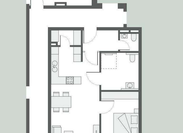 Wohnung zum Kauf - Erstbezug provisionsfrei 329.000 € 2 Zimmer 78,7 m² 1. Geschoss frei ab 01.06.2027 Bonndorf 79848