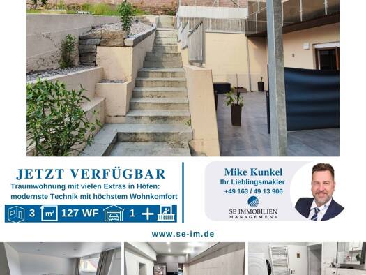 Wohnung zur Miete 1.003 € 3 Zimmer 127 m² 1. Geschoss frei ab sofort Höfen an der Enz 75339