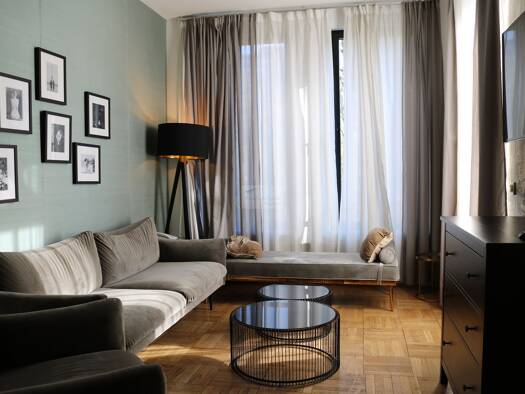 Wohnung zur Miete Wohnen auf Zeit 4.200 € 3 Zimmer 75 m² frei ab sofort Fellnerstraße 0 Westend-Süd Frankfurt am Main 60322