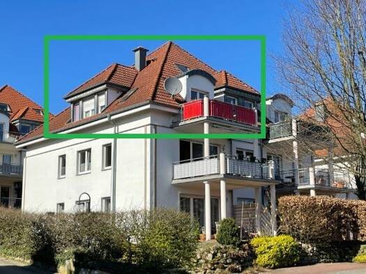 Penthouse zur Miete 790 € 2,5 Zimmer 80 m² Geschoss 2/3 frei ab 01.03.2026 Pagenstr. 19 a Tecklenburg 49545