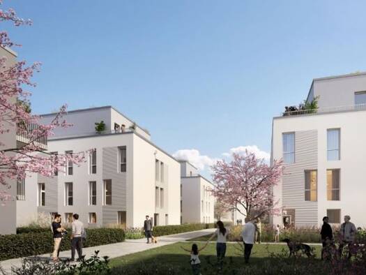 Wohnung zum Kauf - Neubau provisionsfrei 739.000 € 4 Zimmer 105,8 m² 1. Geschoss Erich-Ollenhauer-Straße 39 Boxdorf Nürnberg 90427