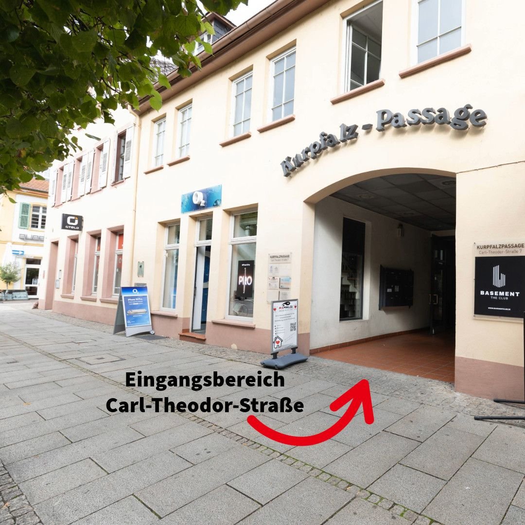 Bürofläche zur Miete 450 € 3 Zimmer 70,6 m²<br/>Bürofläche Kernstadt Schwetzingen 68723