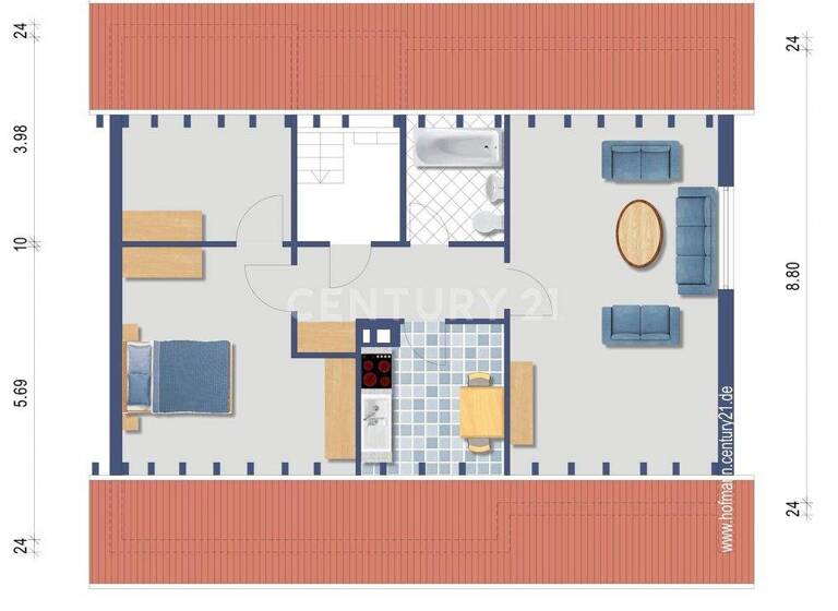 Mehrfamilienhaus zum Kauf 649.000 € 10 Zimmer 224 m² 517 m² Grundstück Rheinfelden 79618