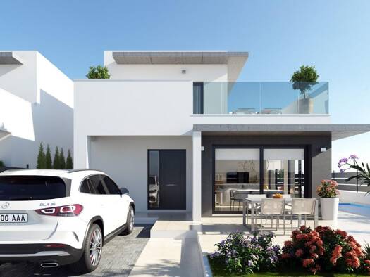 Villa zum Kauf provisionsfrei 335.900 € 4 Zimmer 128 m² 272 m² Grundstück Calle Miguel de Cervantes Daya Nueva 03159