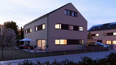 Doppelhaushälfte zum Kauf - Neubau provisionsfrei 1.319.500 € 7 Zimmer 177 m² 363 m² Grundstück frei ab sofort Neugilching Gilching 82205