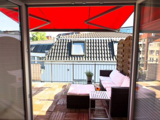 Maisonette zur Miete 1.450 € 3 Zimmer 70 m² Geschoss 5/5 frei ab 01.09.2025 Mitte Stuttgart 70372