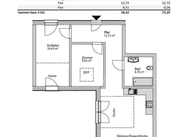 Wohnung zur Miete 1.170 € 3 Zimmer 73 m² frei ab 01.05.2026 Hoisbüttel Ammersbek 22949