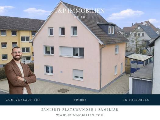 Wohnung zum Kauf 399.000 € 5 Zimmer 142,3 m² Friedensstraße 9 Friedberg 61169