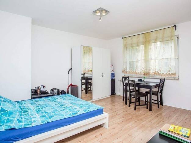 Studio zur Miete Wohnen auf Zeit 900 € 1 Zimmer 30 m² frei ab 01.04.2026 Am Tiergarten 00 Ostend Frankfurt am Main 60314