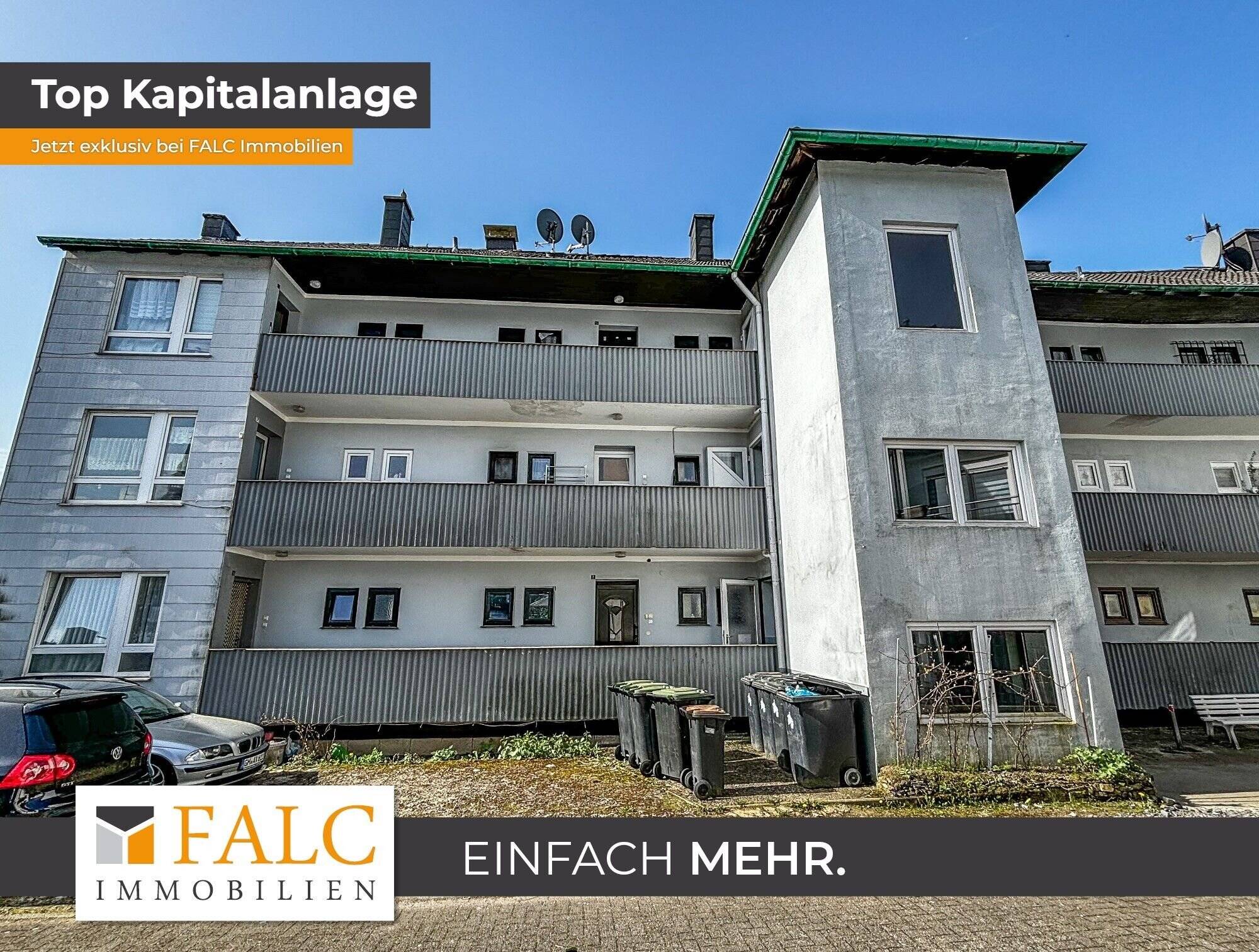 Wohnung zum Kauf provisionsfrei 69.000 € 2 Zimmer 43 m²<br/>Wohnfläche Weststraße 13 Innenstadt Radevormwald 42477