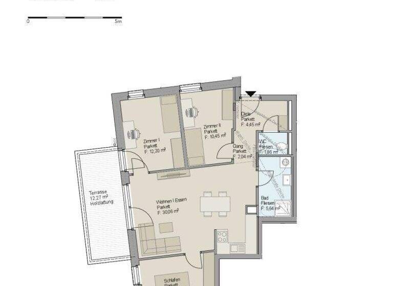 Wohnung zum Kauf - Erstbezug 546.591 € 4 Zimmer 78,1 m² 1. Geschoss Kirchfeldstraße 7 Zirl 6170