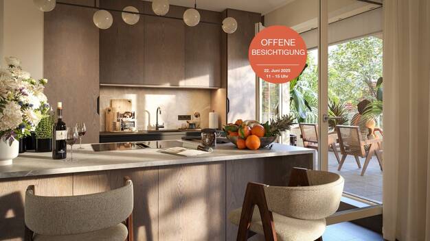 Penthouse zum Kauf - Neubau provisionsfrei 436.000 € 2 Zimmer 57,1 m² 4. Geschoss Bürgerstraße 53 Britz Berlin 12347